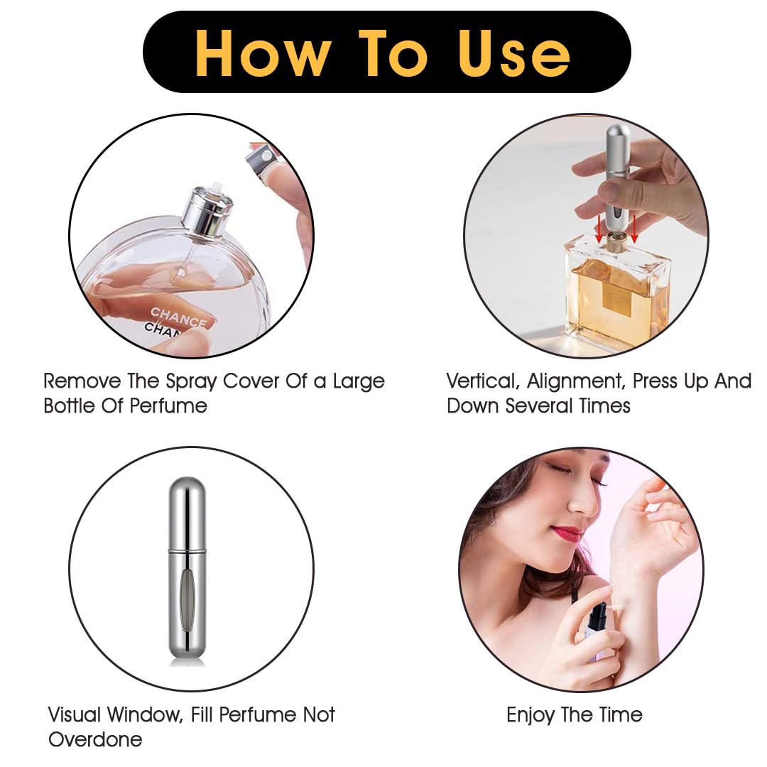 Pocket Perfume Refill Bottle – Carry Your Premium Perfume Anywhere | Buy 1 Get 1 FREE!