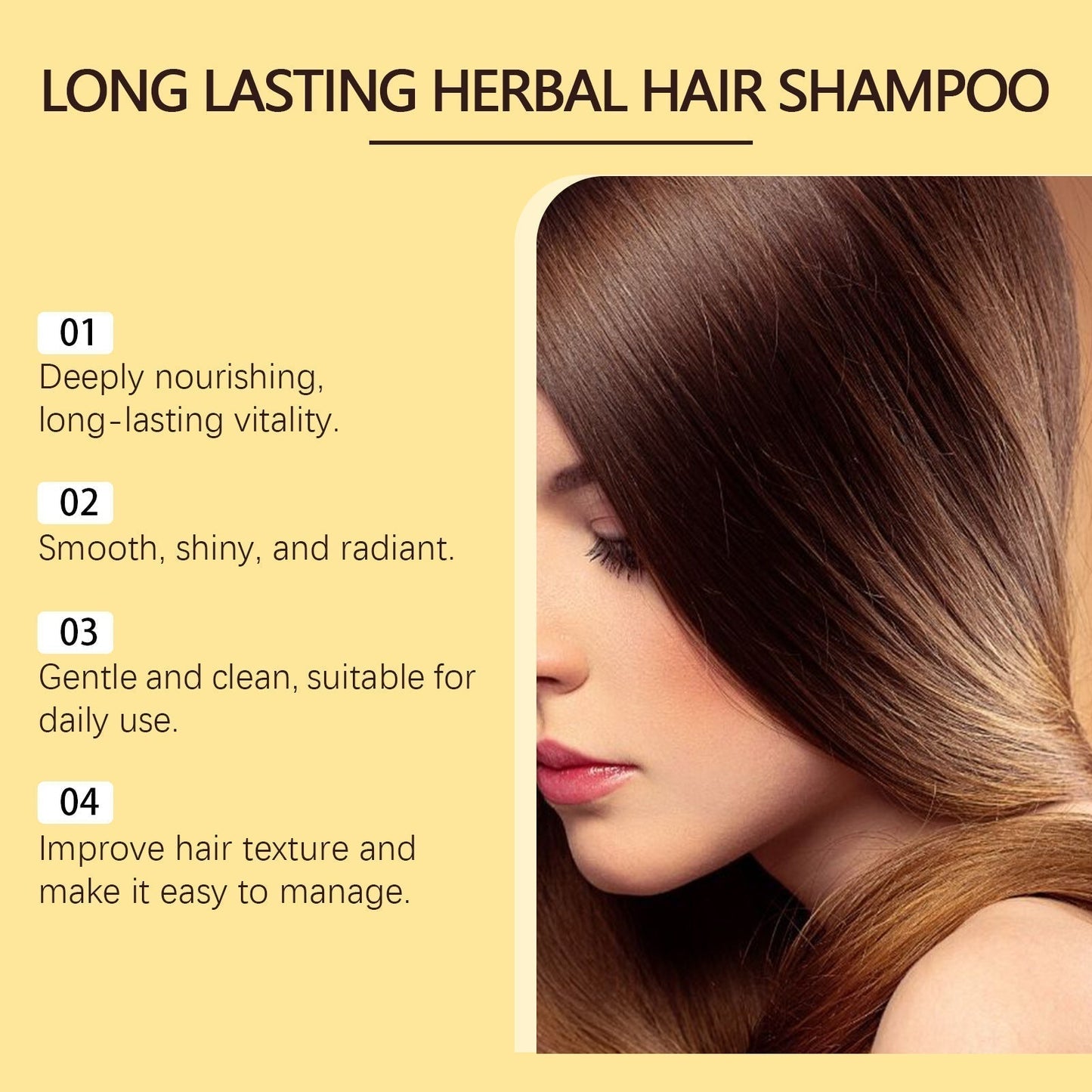 Japanese Long Lasting Natural Hair Dye Shampoo 🔥 Buy 1 Get 1 Free 🔥