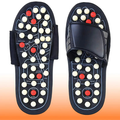 Spring Acupressure and Magnetic Therapy Slippers