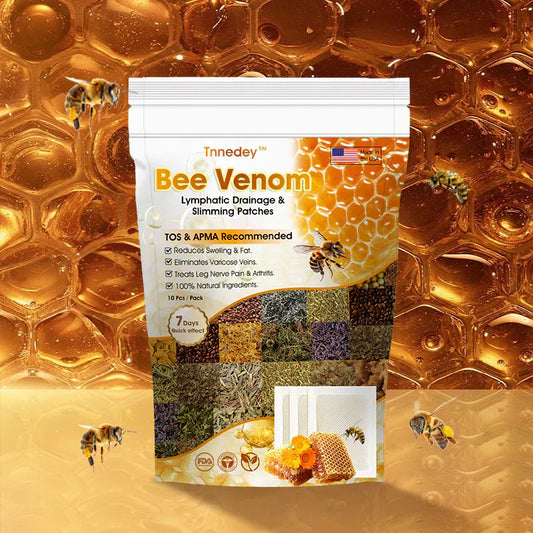 Bee Venom Lymphatic Drainage & Slimming Foot Patches 🌿👣  Buy 1 Get 1 Free!