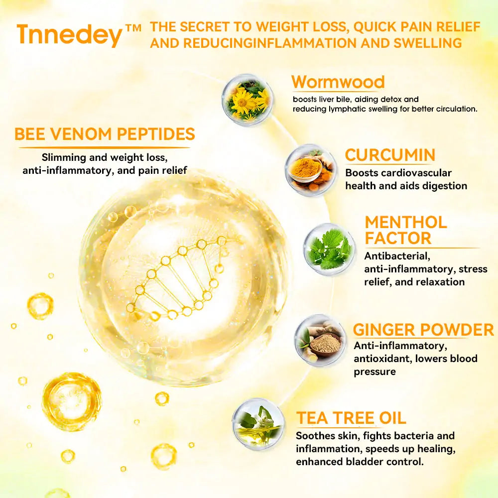 Bee Venom Lymphatic Drainage & Slimming Foot Patches 🌿👣  Buy 1 Get 1 Free!